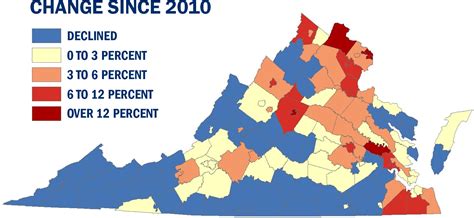 Virginia’s Population Growth Slow, But Still Ahead of National Rate ...