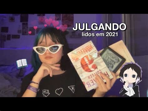 Julgando Alguns Livros Que Eu Li Em Youtube