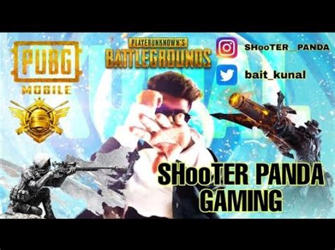 Pubg Mobile Livestream With Shooter Panda Shooter Squad Ranking