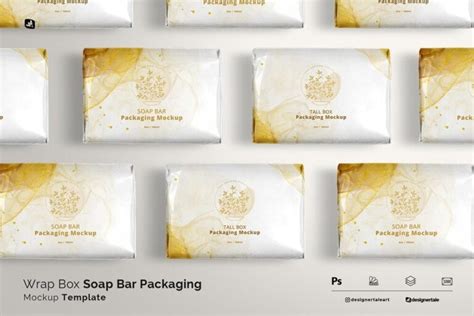 Soap Bar Packaging Psd Mockup Templates Creatisimo