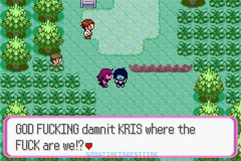 Kris And Susie In Route GOD FUCKING Damnit KRIS Where The FUCK Are We Know Your Meme