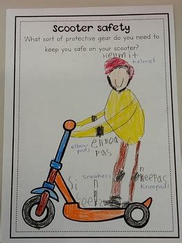 Scooter Safety by Jennys Handmade Resources | TPT