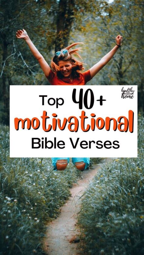 Top 40+ Motivational Bible Verses to Inspire You!