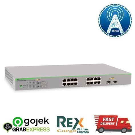 Jual Allied Telesis AT GS950 16PS WebSmart Switch Gigabit Shopee