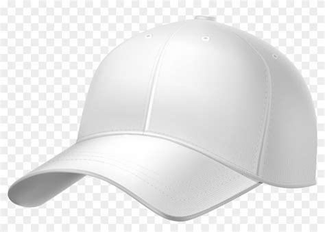 White Plain Baseball Cap Png Clipart - White Baseball Cap Png ...