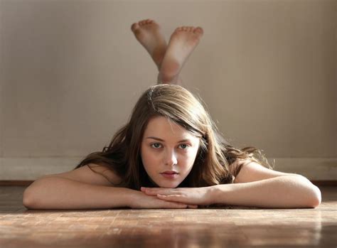 Women Model Portrait Long Hair Brunette Photography Feet Imogen