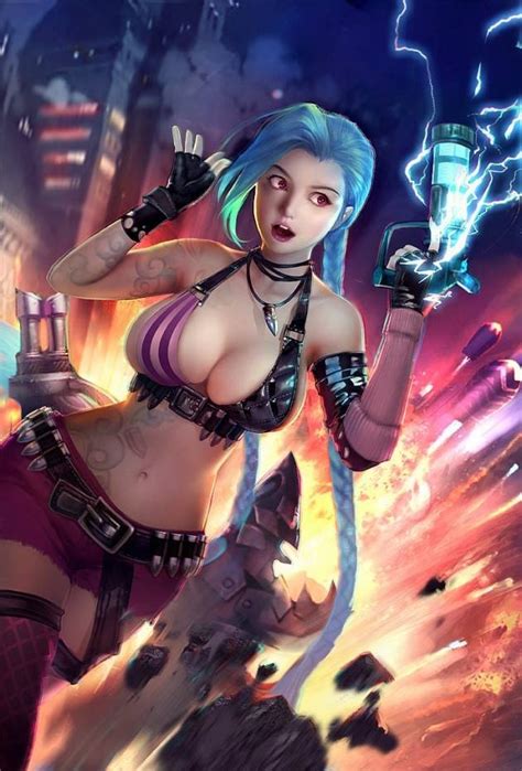 Jinx League Of Legends Lol Fan Art Nsfw Sex Hot Sex Picture