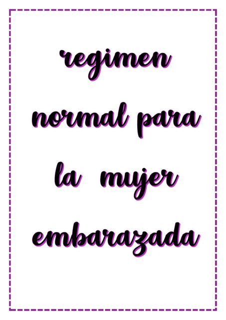 Reg Menes De Alimentaci N Normal En La Embarazada Nutricion Udocz