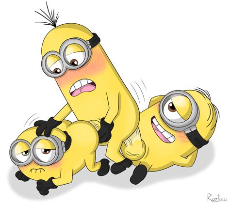 Rule 34 Anal Anal Sex Anthro Balls Bob Minions Cum Despicable Me Kevin Minions Male Male