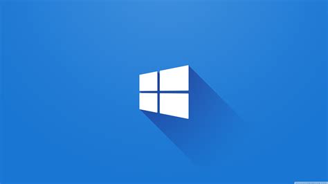 Windows 10 Logo Ultra HD Desktop Background Wallpaper for : Widescreen ...