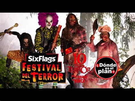 Festival del Terror de Six Flags México 2022 Regresión FDT10 YouTube