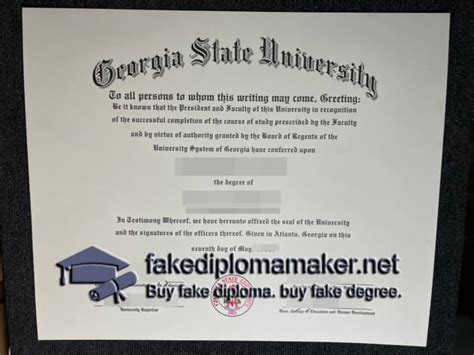 Georgia State University Diploma Ppt