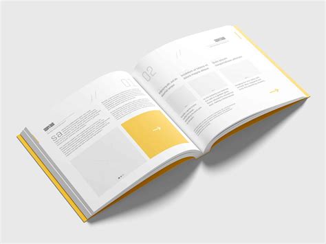 Square Softcover Book Mockup