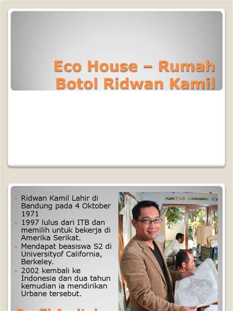 Pdf Konsep Eco House Rumah Botol Ridwan Kamil Dokumen Tips