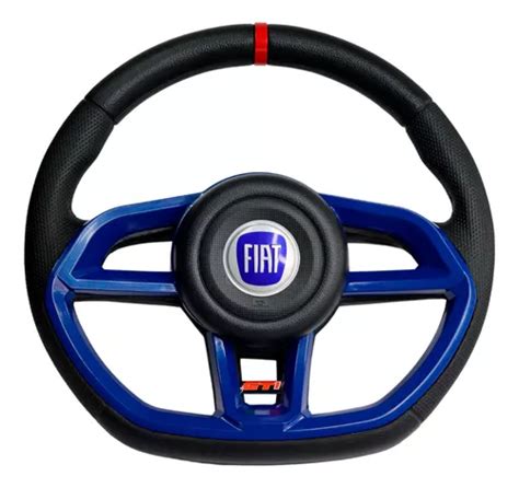 Volante Azul Palio Uno Mille Fire Stilo Esportivo Frete Gr Tis