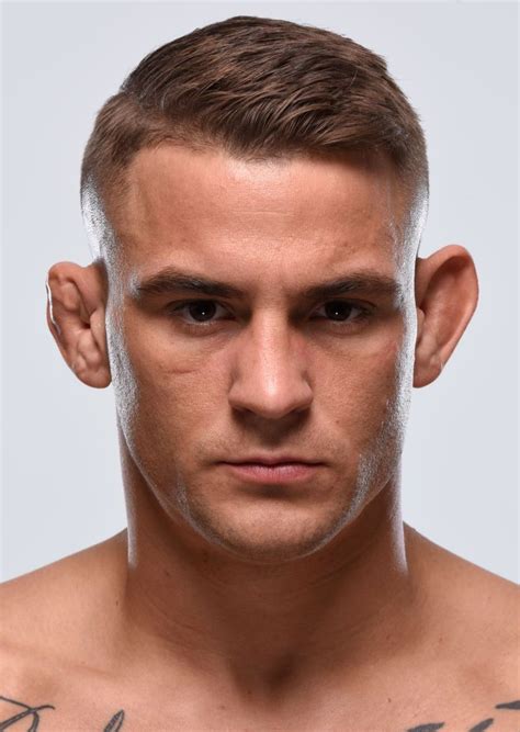 Dustin Poirier Poses For A Portrait During A Ufc Photo Session On