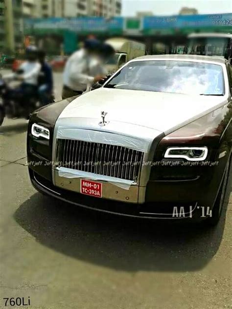 Rolls Royce Ghost Series II Spotted in India Ahead of Launch