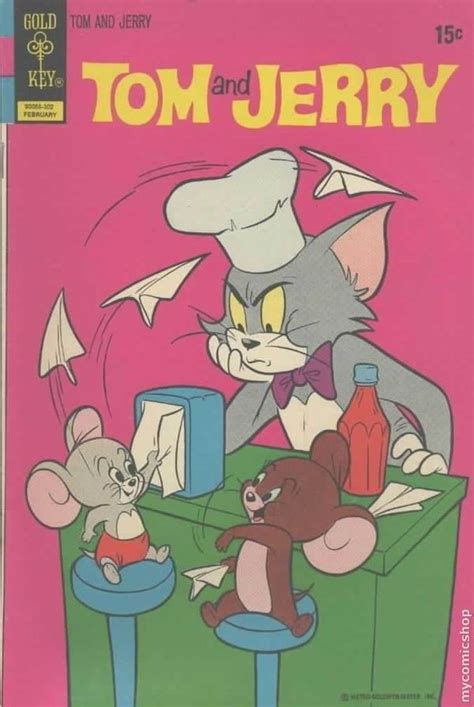 the cover to tom and jerry comic book