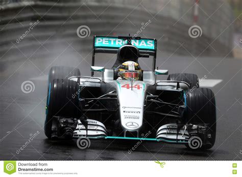 Lewis Hamilton Gbr Amg Mercedes F Team Monaco Gp Editorial