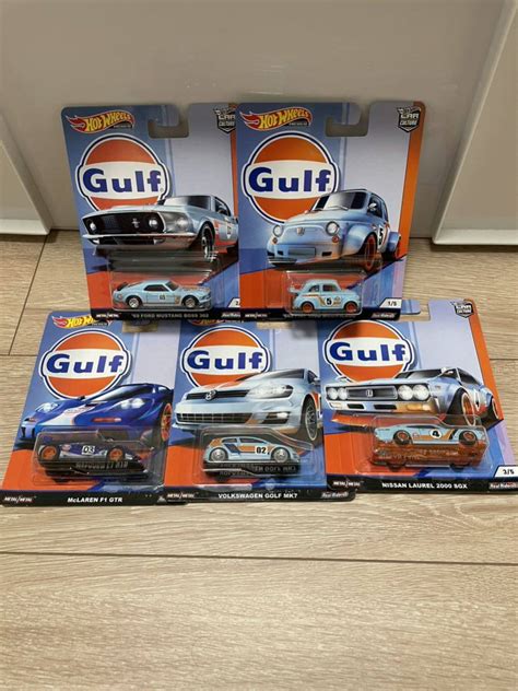 【未使用】ホットウィール Hot Wheels 2018 Car Culture Gulf Racing カーカルチャー ガルフレーシング 5台セットの落札情報詳細 ヤフオク落札価格検索