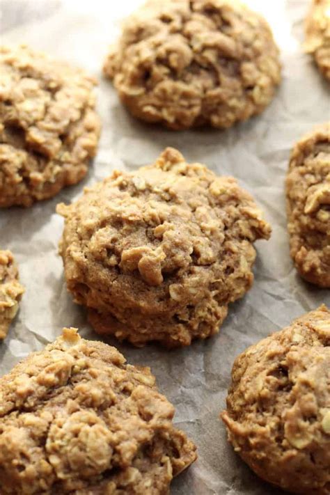 Soft Pumpkin Oatmeal Cookies Gluten Free Dairy Free Option Mile