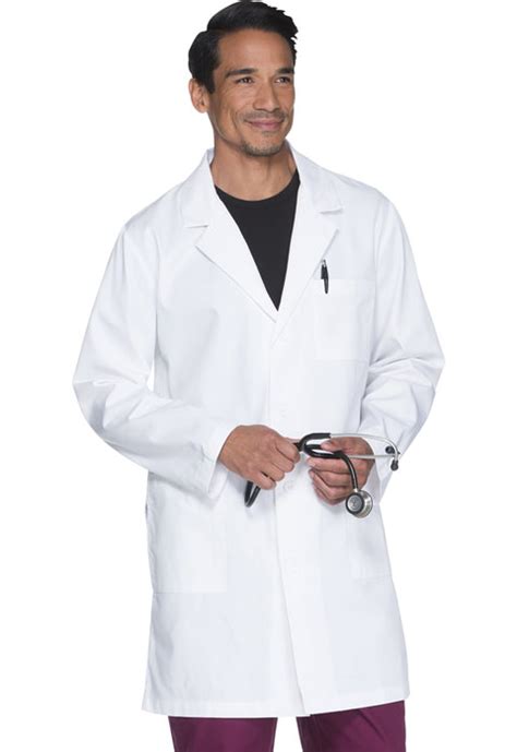 Men S 38 Long Lab Coat 77932 Whtc From Scrubstar