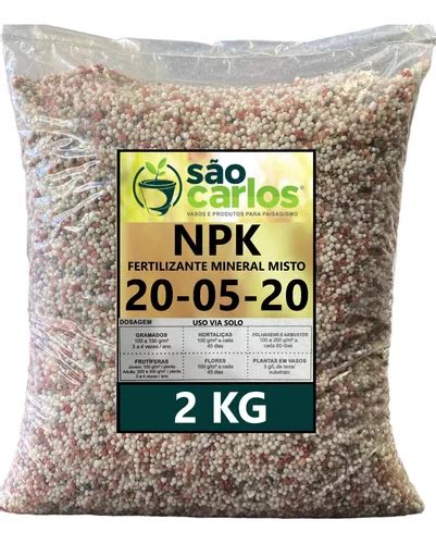 Adubo Fertilizante Npk Plantas Flores Frutas Kg Mercadolivre