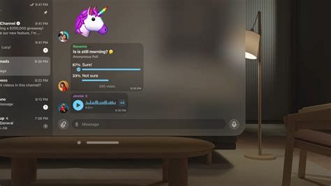 Pogledajte kako će izgledati aplikacija Telegram Apple Vision Pro LSA