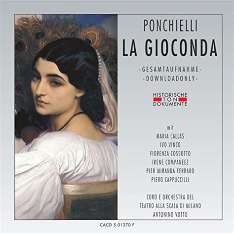 Amilcare Ponchielli La Gioconda Di Coro Del Teatro Alla Scala Di