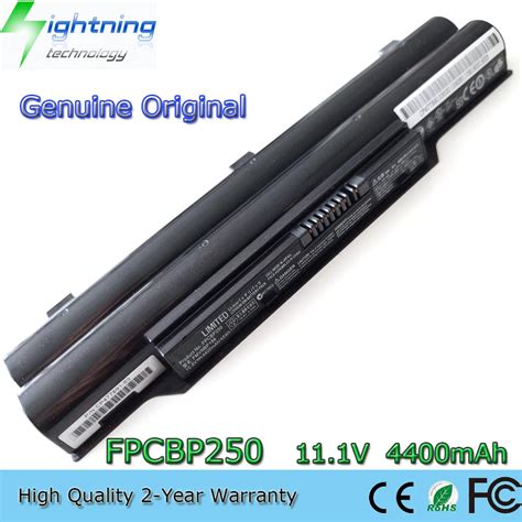 New Genuine Original FPCBP250 11 1V 4400mAh Laptop Battery For Fujitsu