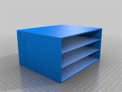 Screw And Small Parts Storage Container And Drawers By Martin Au Makerworld