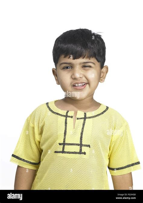 Indian Boy Making Funny Face Hi Res Stock Photography And Images Alamy