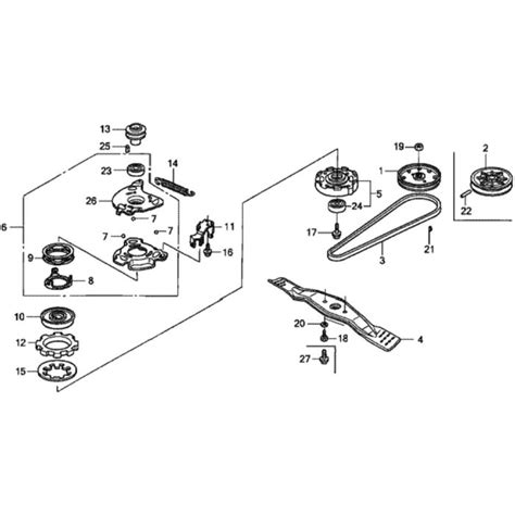 Rotary Blade For Honda HRD536C3 TXEE Lawn Mowers L S Engineers