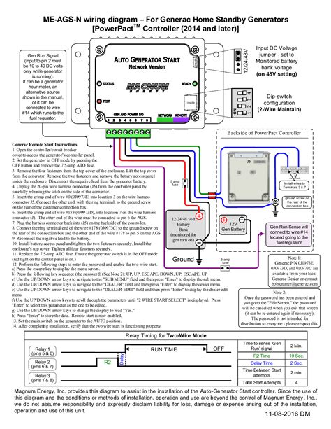 Generac Standby Generator Wiring Diagram Wiring Diagram