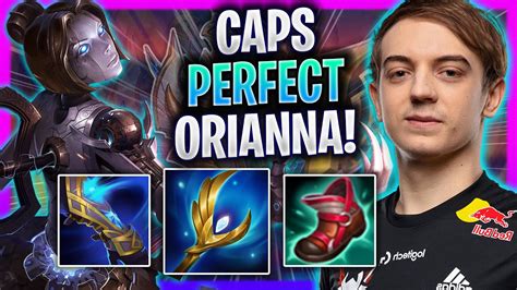 CAPS PERFECT STOMP WITH ORIANNA G2 Caps Plays Orianna Mid Vs Veigar