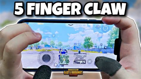 Best 5 Finger Claw PUBG MOBILE 5 Finger Claw Setup Guide Sensitivity