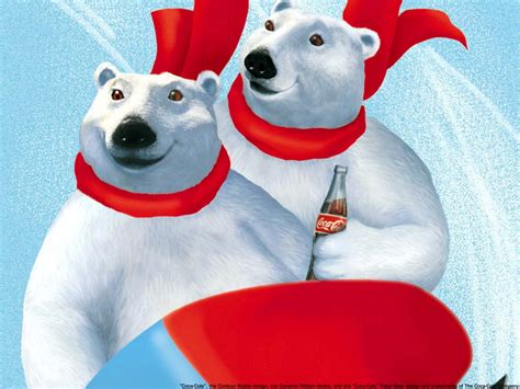 Pictures Blog: Coca Cola Polar Bear Wallpaper