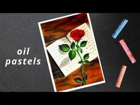 Beautiful Rose Painting With Love Letter Easily Step By Step Draw