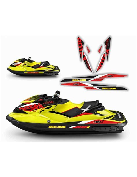 Kit De Pegatinas Compatible Con Per Sea Doo Rxp Rxp X Rs 260 2013 Mxpkad15526