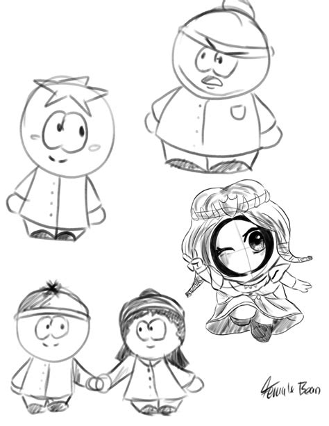 Just Some Very Quick Sketches South Park Amino