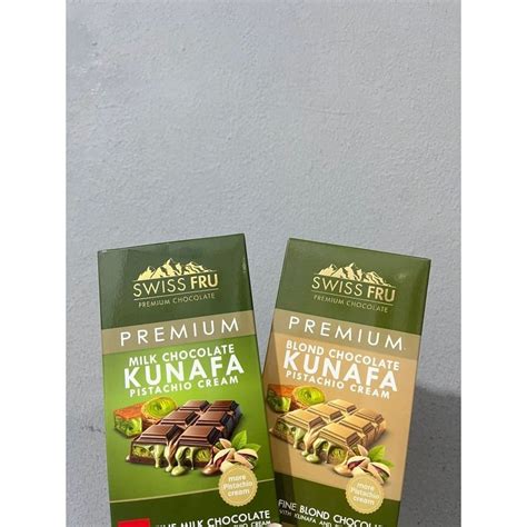 Ready Ready To Send Viral Swiss Fru Chocolate Dubai Kunafa Premium