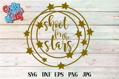 Shoot For The Stars SVG, Feet On The Ground SVG