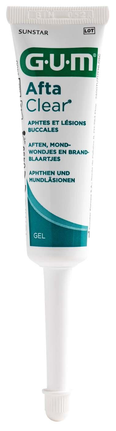 Gum Aftaclear Gel Tube Ml Zahnpflege Mundsp Ll Sungen Und