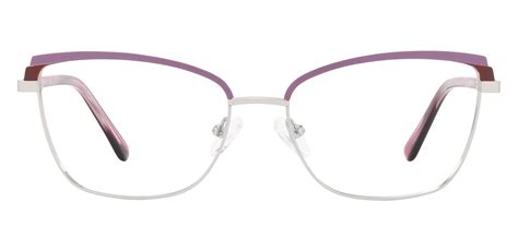 Edna Browline Progressive Glasses Blue Womens Eyeglasses Payne Glasses