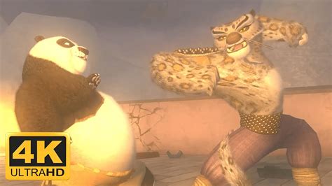 Kung Fu Panda Game 2008 Final Boss Fight Po Vs Tai Lung 4k 60fps Youtube