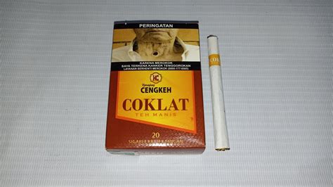 REVIEW ROKOK KERANJANG CENGKEH COKLAT TEH MANIS YouTube