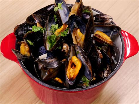 Moules marinières Recette de Moules marinières Marmiton