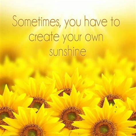 Make Your Own Sunshine Quotes Quotesgram