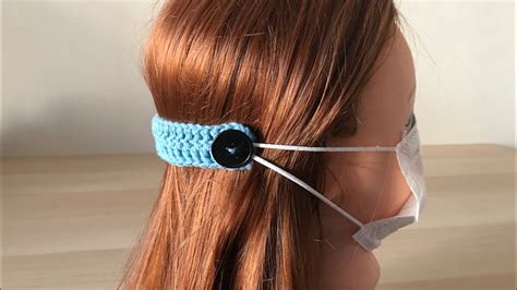 Comment Faire Une Attache Masque Facile Au Crochet Tuto En Pas