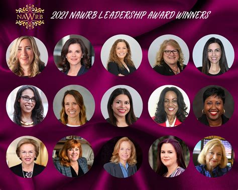 Presenting The 2021 Nawrb Leadership Award Winners